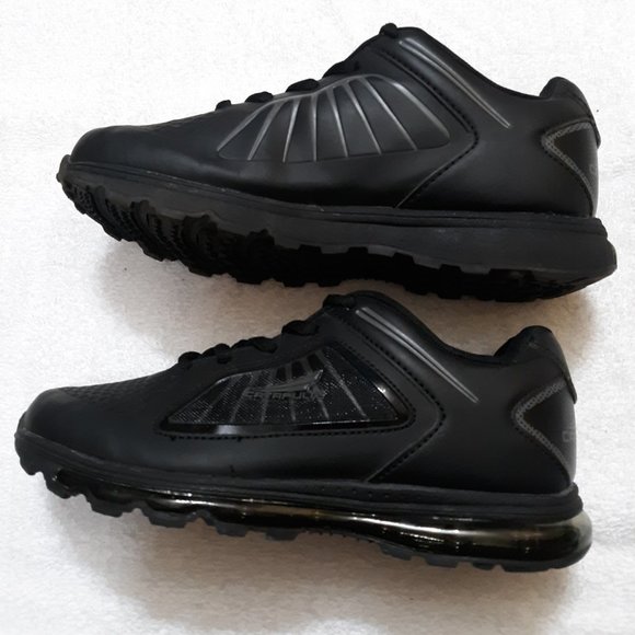 Boys Catapult Black Sneakers Chase 80501 sz 3 EUC - Picture 2 of 6